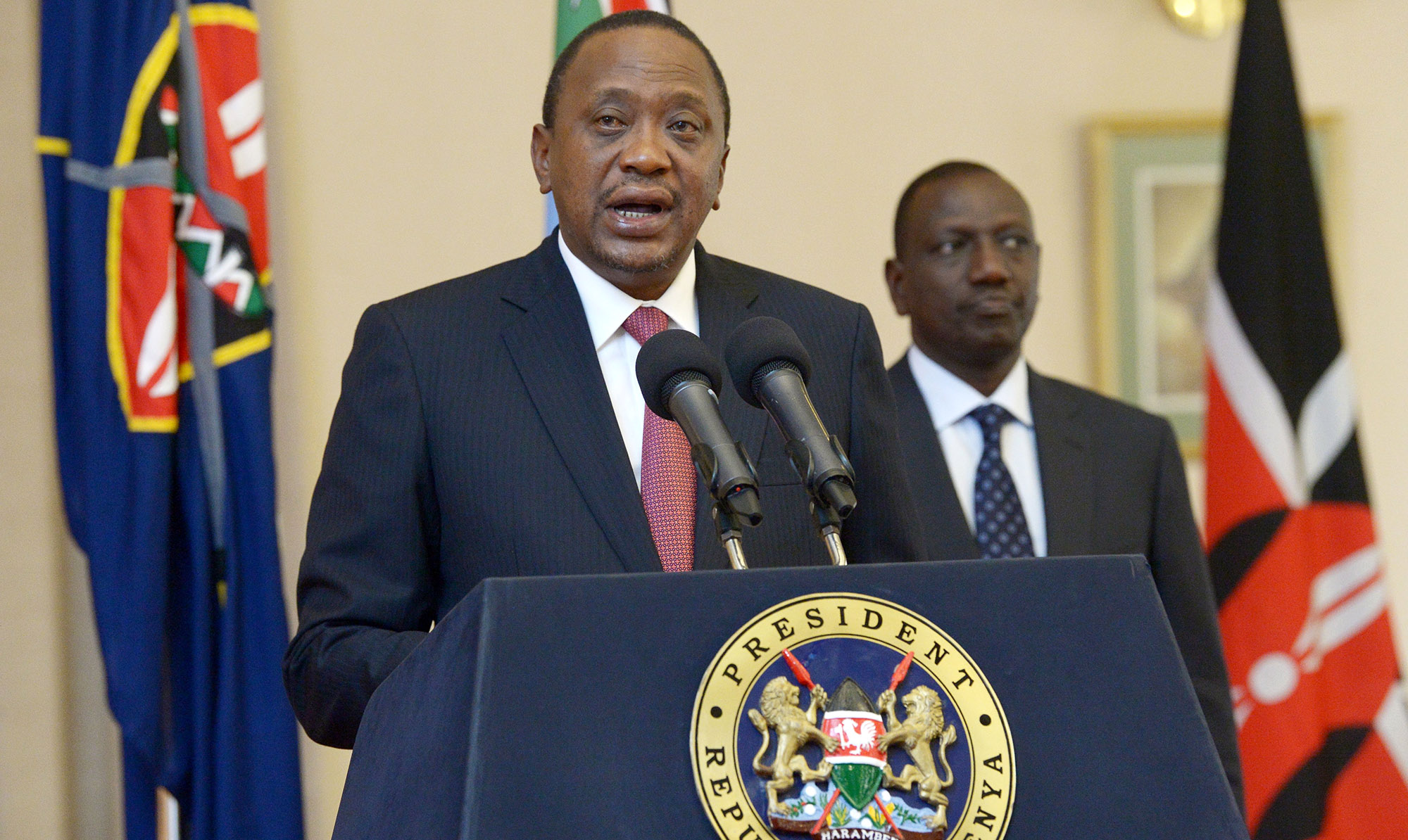 In his capacity as the EAC, Mr. Kenyatta called for immediate cessation of all hostilities, even as he urged armed groups to lay down their weapons (PHOTO /Courtesy)