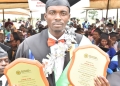 Overall best performing student Alipa Jorem graduated with a Bachalor's of science in Agriculture at the 12th congregation and graduation of Busitema University (/Courtesy)