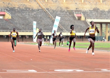Some of the Uganda Police athletes that participated in the competitions