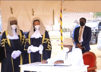 Speaker of Parliament Anita Among on Wednesday revealed that Museveni assented to the Stamp duty (Amendment) Act, 2022, the Income Tax (Amendment) Act, 2022, the Value Added Tax (Amendment) Act, 2022 and the Tax Procedures Code (Amendment) Act, 2022.
