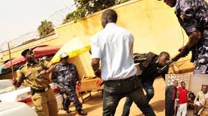 December 1, 2011 was a running battle between A4C youths but was also a bad day for Mubiru K and his workmates from Ex WBS-TV Station (PHOTO /Courtesy)