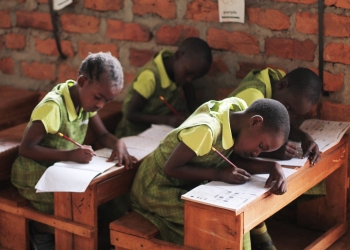 Bridge pupils in class