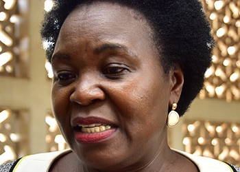 Ugandan emigrant workers humiliate Minister Nankabirwa in Canada (PHOTO /Courtesy)