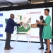 Mr. Felix Okoboi (L), Chair of the aBi Board, Mr. Grace Jethro Kavuma ( C) Director at aBi and Ms.Mona Muguma-Ssebuliba ( R) , aBi CEO, at the launch of the UGX 7.5 billion Green Challenge Fund for Climate Change which focuses on supporting SMEs and farmers to increase their resilience to climate change and climate variability; climate mitigation actions to reduce or limit Green House Gas emissions; stronger local environment, including soils, ecosystems and bio-diversity. The Fund was launched at Kampala Serena Hotel today, 19th July 2022
