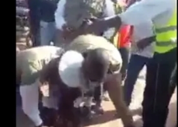 The police officers disempowered the soldier and disarmed him before arresting him. He was charged with attempted murder (PHOTO /Courtesy)
