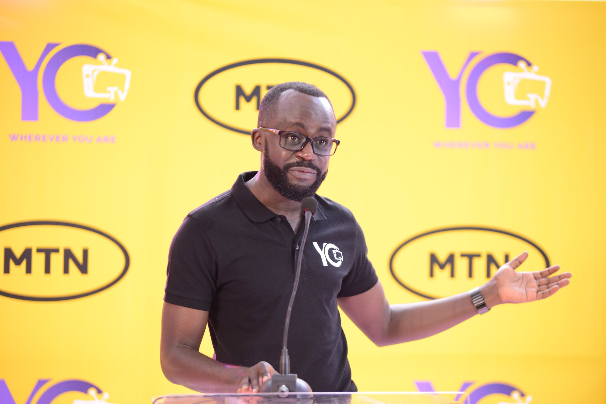 YOTV Channels Chief Executive Officer-Aggrey Mugisha.