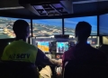The flight sim is at Air Serv’s offices in Entebbe, where the non-profit organization has established a pilot training facility.