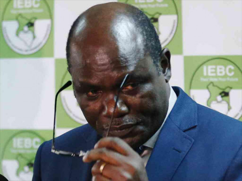 IEBC Chairperson Wafula Chebukati said the commission has seven days from Tuesday, August 9, to announce the winner.