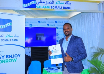 Shuayb Haji Nur Mohamed, the General Manager at Salaam Somali Bank
