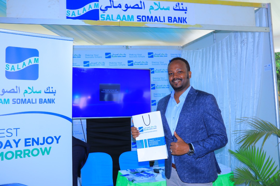 Shuayb Haji Nur Mohamed, the General Manager at Salaam Somali Bank