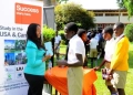 Students of Kings College, Budo during a Careers Day in 2018. The school emerged top in producing top students (PHOTO/File).