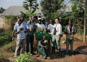 Cots Cots Ltd. is committed to organic farming, using its products at Yamasen and exporting chili peppers and shea butter to Japan. ATSUSHI SHIBUYA