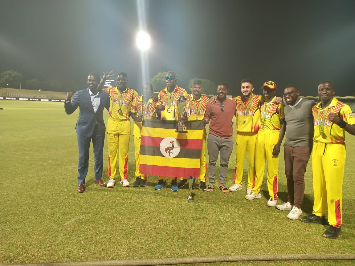 Uganda Cricket team wins African Cricket Association T20 Cup in South Africa 