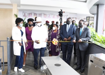 President Museveni has launched the Next Media Services headquarters