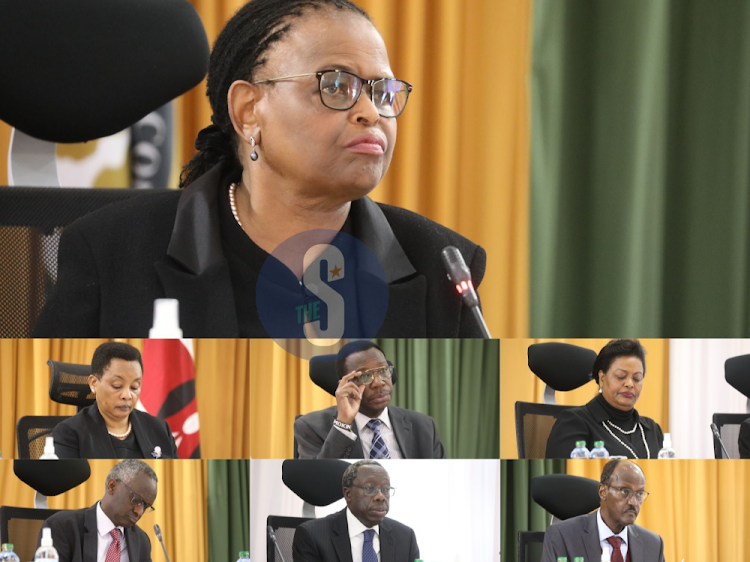 Supreme Court seven bench judges led by Chief Justice Martha Koome Image: THE STAR