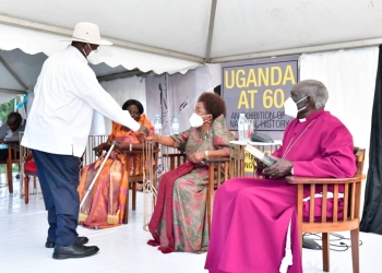 The President was on Wednesday evening speaking as the chief guest at the opening of Uganda History Exhibition that took place at the Uganda Museum in Kampala