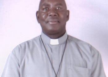 The newly appointed Bishop of Kotido Diocese, Rev. Fr. Dominic Eibu (PHOTO/Courtesy).