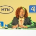 MTN Uganda CEO, Sylvia Mulinge at her inaugural press conference that was held at the MTN Uganda Head offices in Kampala