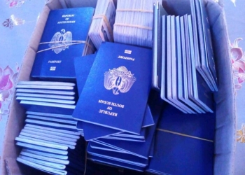 The 300 passports and 174 nationality identity cards handed to the immigration office last week, were collected since 2015 from different locations in Uganda.