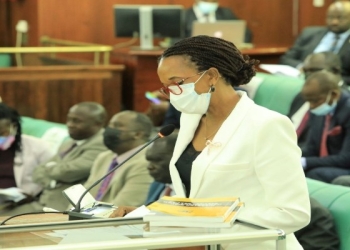 The Minister State for Disaster Preparedness, Hon. Esther Anyakun, has presented to Parliament the National Disaster Risk Management Plan aimed at preparing the country to manage and prevent disasters better (PHOTO/Courtesy)