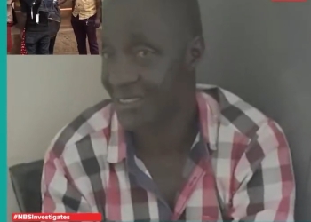 Police last week arrested city gang leader Meddie Wasswa aka Taata Sulah seen in #NBSInvestigates episode of the money swap bandits (PHOTO/Courtesy).