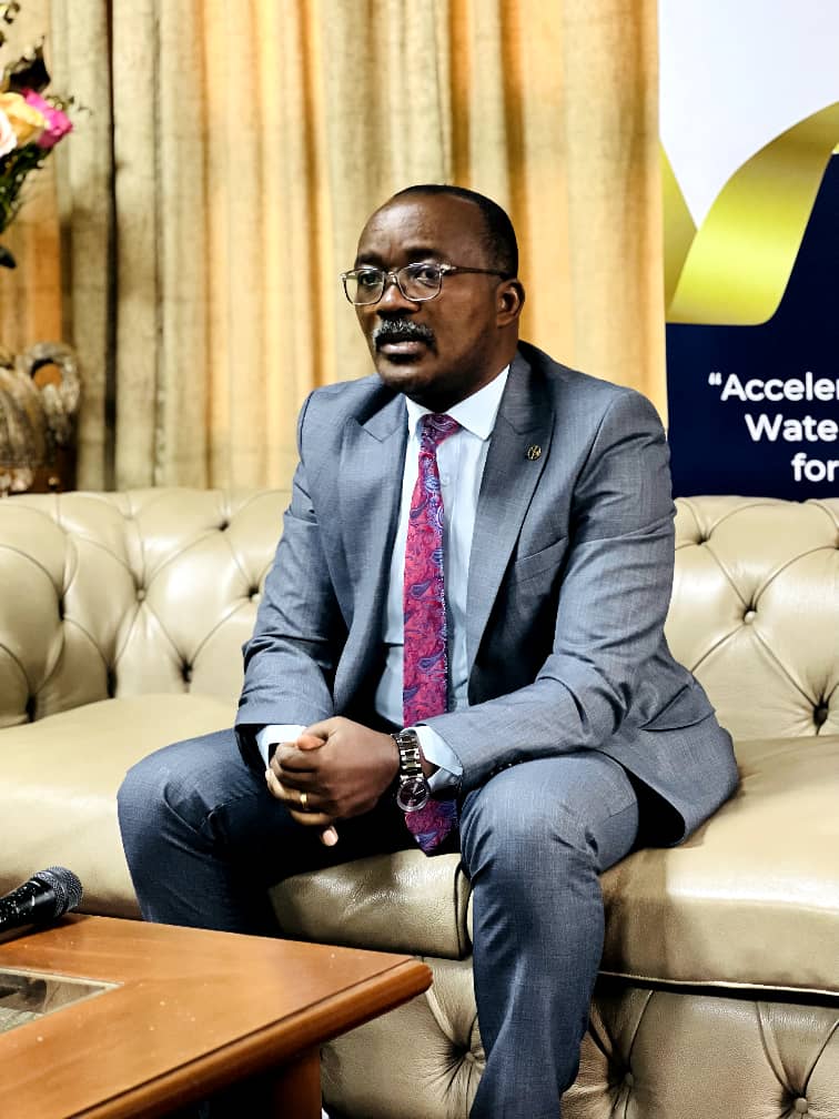 National Water and Sewerage Corporation (NWSC) Managing Director, Dr. Eng Silver Mugisha