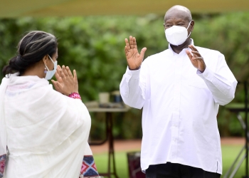 Museveni receives the outgoing Ethiopian Ambassador - 03