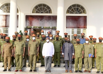 Opportunity lecture - to students 0f - Uganda Senior Command and Staff College at SHE