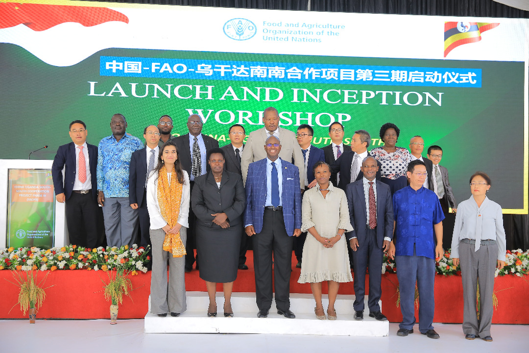 Uganda on Friday launched the third phase of an agriculture cooperation project with China and the Food and Agriculture Organization (FAO) of the United Nations.