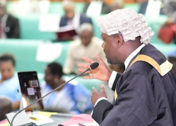Deputy Speaker Thomas Tayebwa wants powerful sanctions placed on Entebbe International Airport staff caught in corruption syndicate (PHOTO/Courtesy).