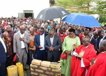 Deputy Speaker of Parliament Thomas Tayebwa says he will build a church in honor of his late grand mother (PHOTO/Courtesy).