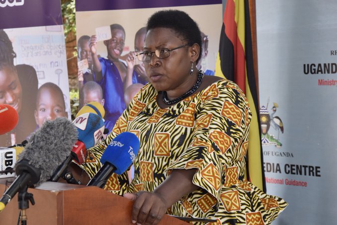 Dr. Joyce Moriku Kaducu, the State Minister for Primary Education, says that the 2022 PLE results will be out on Friday, January 27, 2023. PHOTO/COURTESY