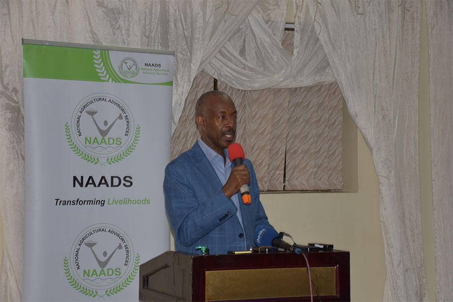 Executive Director of the National Agriculture Advisory Services (NAADS) Dr. Samuel Mugasi (PHOTO/Courtesy)