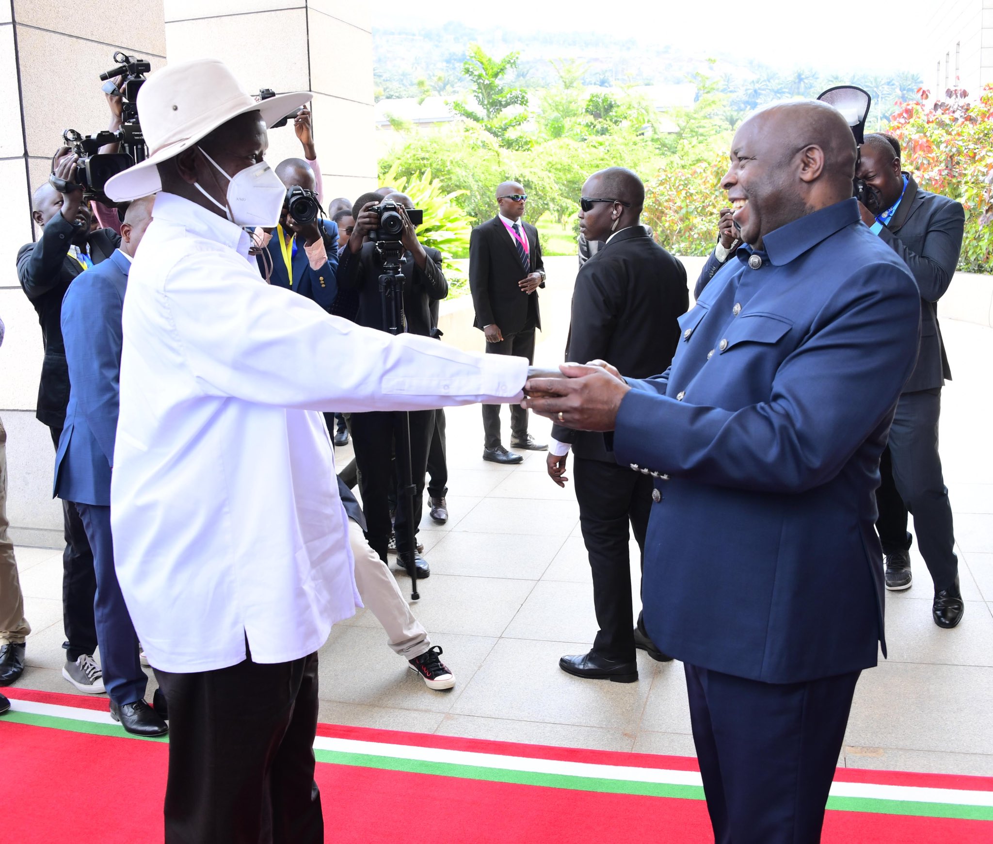 President Museveni attended the 20th Extra-Ordinary summit of the East African Community Heads of State. held in Bujumbura (PHOTO/Courtesy)