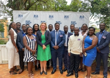 The British High Commissioner to Uganda Kate Airey OBE hosted the 2021 Chevening and Commonwealth scholars back home following their successful completion of postgraduate studies in the UK.
