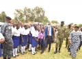 Vice President Jessica Alupo presided over a groundbreaking and fundraising ceremony for the construction of a multi-purpose hall at Mackhill Girl's School, where she contributed Shs25m towards the cause (PHOTO/Courtesy).