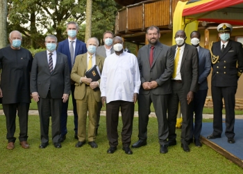 President Museveni, German investors - Munyonyo - 15th April 2023 (PHOTO/Courtesy)