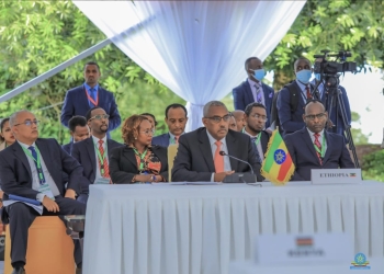 Mr. Demeke Mekonnen Hassen is the deputy prime minister of Ethiopia, Minister of Foreign Affairs, and vice-president of the Prosperity Party. He previously served as chairman of the Amhara Democratic Party (ADP) and deputy chair of the Ethiopian People's Revolutionary Democratic Front (EPRDF) until the dissolution of the two in December 2019.