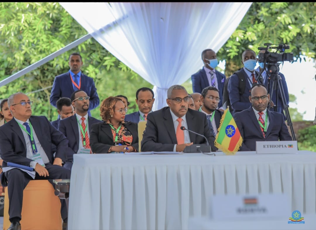 Mr. Demeke Mekonnen Hassen is the deputy prime minister of Ethiopia, Minister of Foreign Affairs, and vice-president of the Prosperity Party. He previously served as chairman of the Amhara Democratic Party (ADP) and deputy chair of the Ethiopian People's Revolutionary Democratic Front (EPRDF) until the dissolution of the two in December 2019.