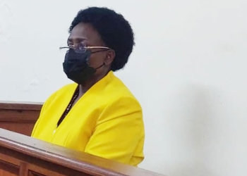Kitutu is charged alongside her brother, Michael Naboya Kitutu, and Joshua Abaho, the Senior Assistant Secretary of the Ministry of Karamoja Affairs Office of the Prime Minister, who arrived at the court in a separate vehicle from the Minister.