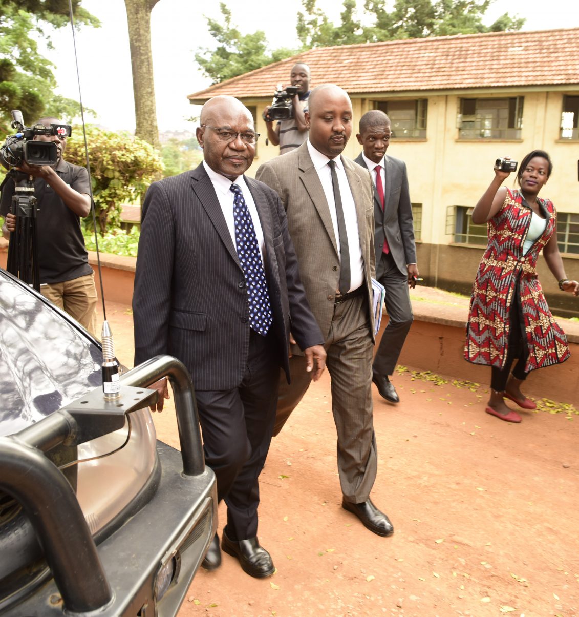 Post Bank Uganda MD, Mr Stephen Mukweli and six others are facing charges for embezzling huge sums of shillings from the government-owned banking institution. (FILE PHOTO)