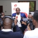 Henry Njoroge, Director Marketing at Airtel Uganda addressing the media at the launch of a new brand campaign focused on building a deeper emotional connection with Africa’s youth. The campaign includes a new strapline for Airtel Africa: ‘Reason to Imagine’.