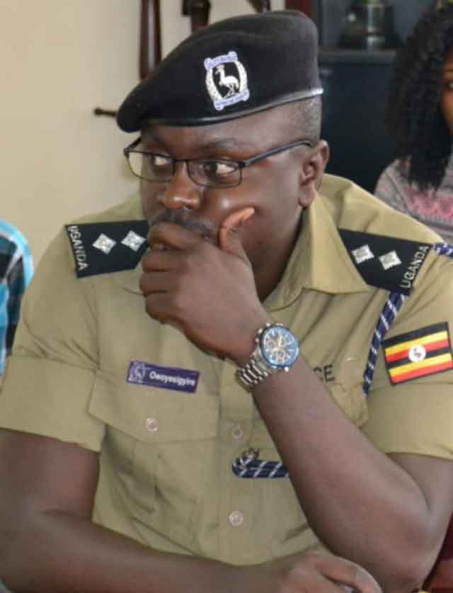 Kampala Metropolitan Deputy Police Spokesperson Luke Owoyesigire