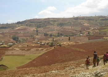 What the environment looks like today among the modern Benet in Kween district