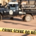 A crime scene following