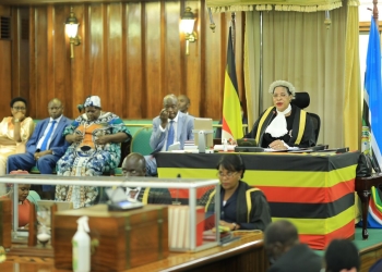 Speaker Annet Anita Among in Parliament early this week