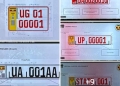 Digital Number plates