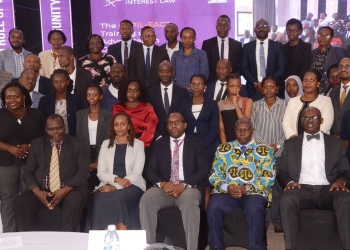 CEPIL , Partners and Lawyers who participated in the training at the closing ceremony on Wednesday.