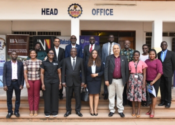 UMA Board members and some of the key partners of the exhibition at UMA offices after the launch on Wednesday (Courtesy photo)
