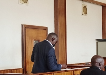 City lawyer Felix Kintu Nteza in court on Wednesday